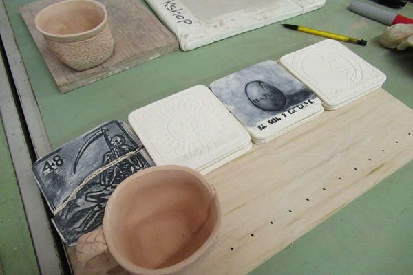 Ceramic Coasters made by Hatch